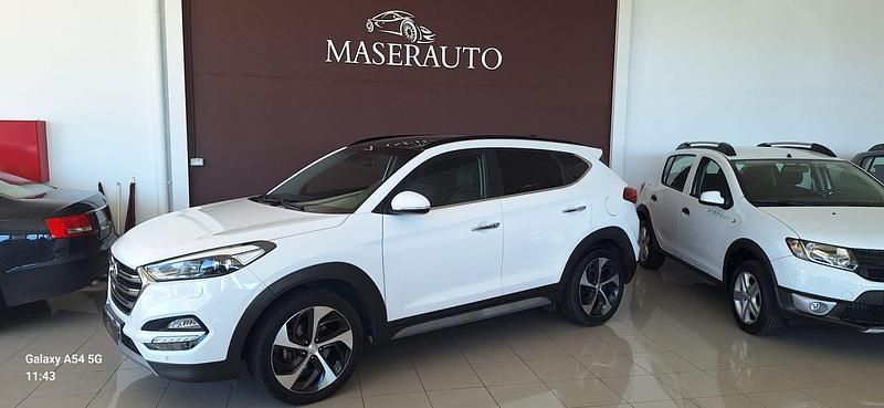 Blanco Usado 2017 Hyundai Tucson SUV | 18.900 € (Un poco caro) - Imagen 1/4