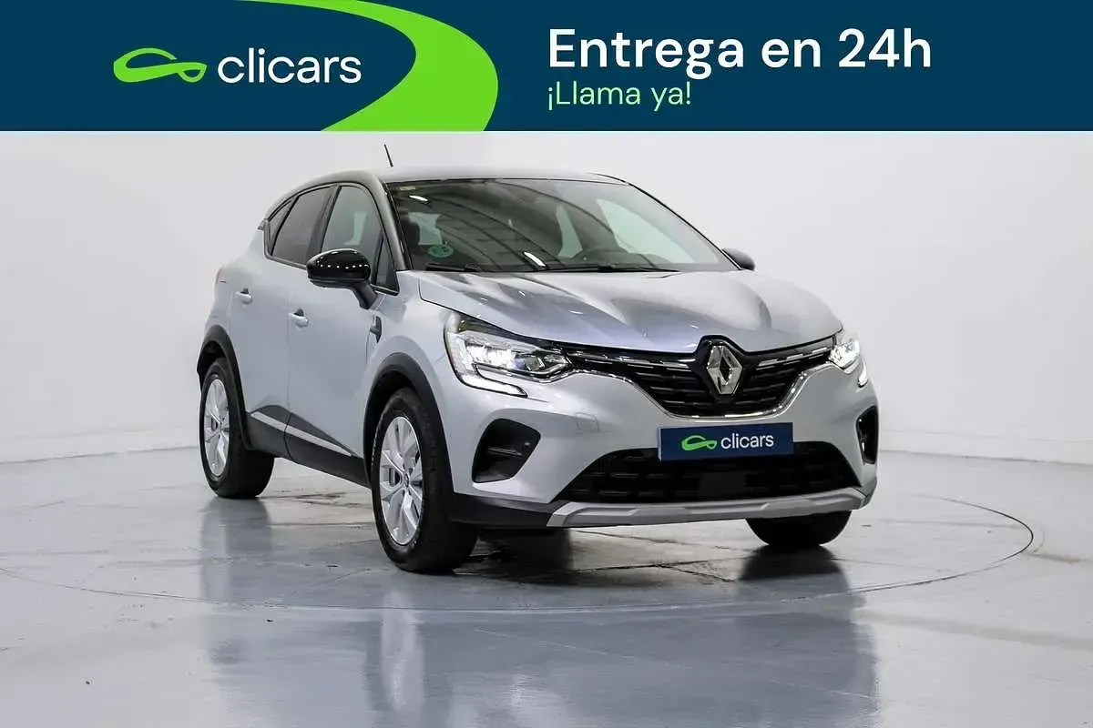 Usado Renault Captur Intens 101 CV (74 kW) 2020 Gris SUV
