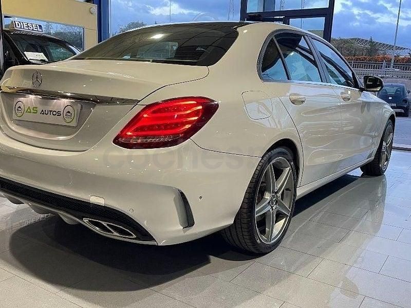 Usado Mercedes C220 Exclusive 170 CV (125 kW) 2016 Blanco Berlina