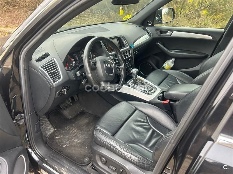 Usado Audi Q5 S-Line 170 CV (125 kW) 2009 Negro SUV