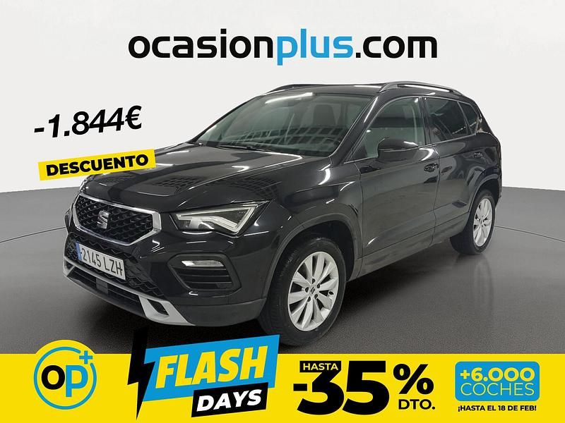 Usado Seat Ateca Style 150 CV (110 kW) 2022 Negro SUV