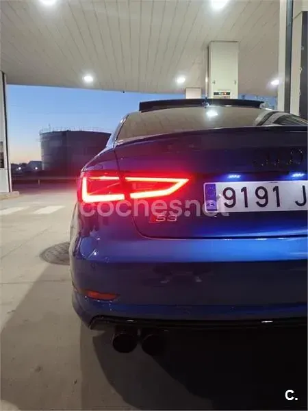 Usado Audi S3 300 CV (220 kW) 2014 Azul Berlina