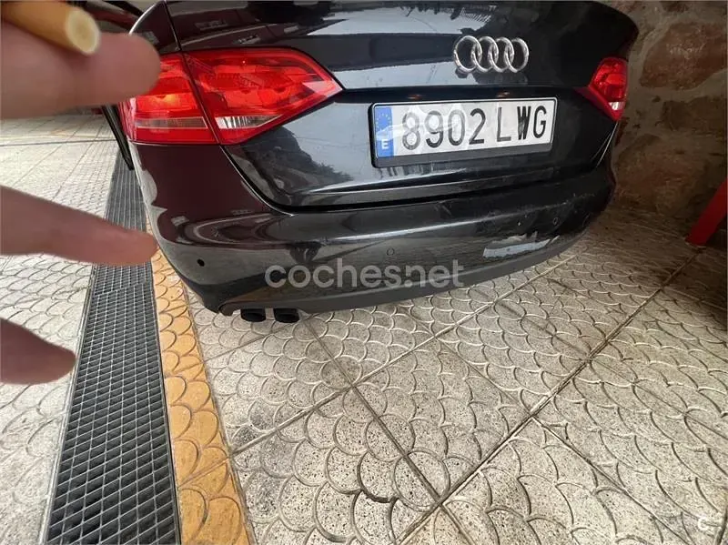 Usado Audi A4 160 CV (117 kW) 2009 Negro Berlina