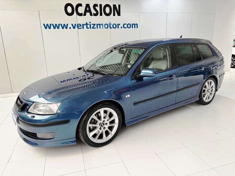 Azul Usado 2005 Saab 9-3 Aero Familiar | 10.400 € - Imagen 1/4