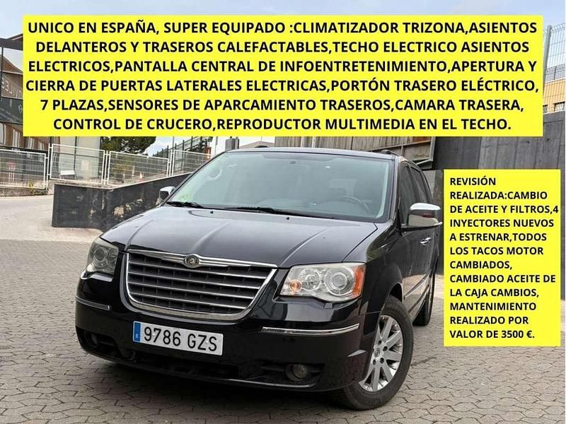 Negro Usado 2010 Chrysler Voyager Limited Monovolumen | 9995 € (Un poco caro) - Imagen 1/4