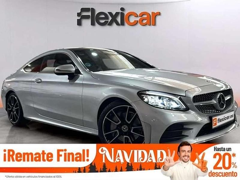 Gris Usado 2019 Mercedes C300e Coupe | 31.890 € (Buen precio) - Imagen 1/4