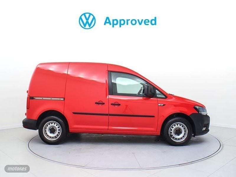 Usado VW Caddy Business 75 CV (55 kW) 2020 Rojo Monovolumen