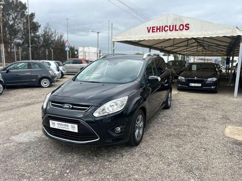 Negro Usado 2014 Ford C-MAX S Monovolumen | 8490 € (Precio justo) - Imagen 1/4