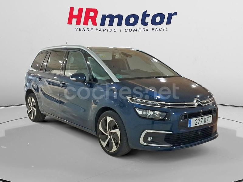 Azul Usado 2019 Citroën C4 SpaceTourer Shine Monovolumen | 20.790 € (Caro) - Imagen 1/4