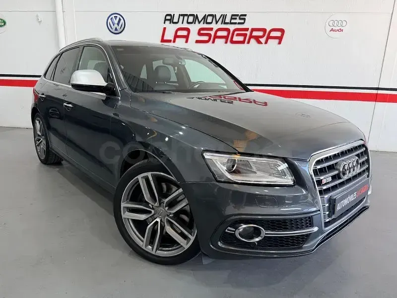 Usado Audi SQ5 S-Line 313 CV (230 kW) 2015 Gris / plata SUV