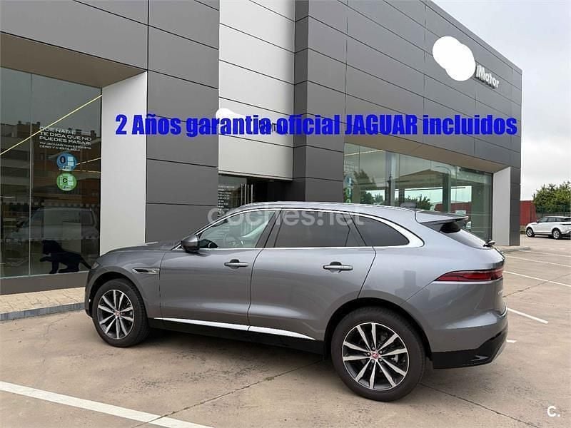 Gris / plata Usado 2021 Jaguar F-Pace R-Dynamic SUV | 36.000 € (Super precio) - Imagen 1/4