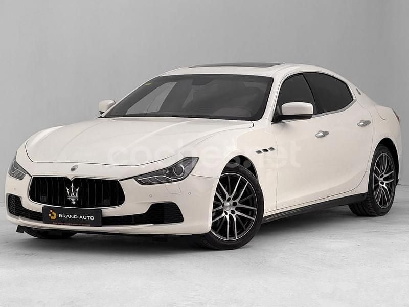 Blanco Usado 2014 Maserati Ghibli Berlina | 27.900 € (Precio justo) - Imagen 1/4