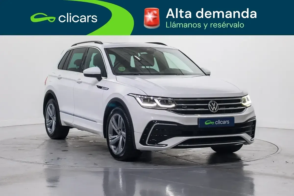 Usado VW Tiguan R-line 150 HP (110 kW) 2021 Branco SUV