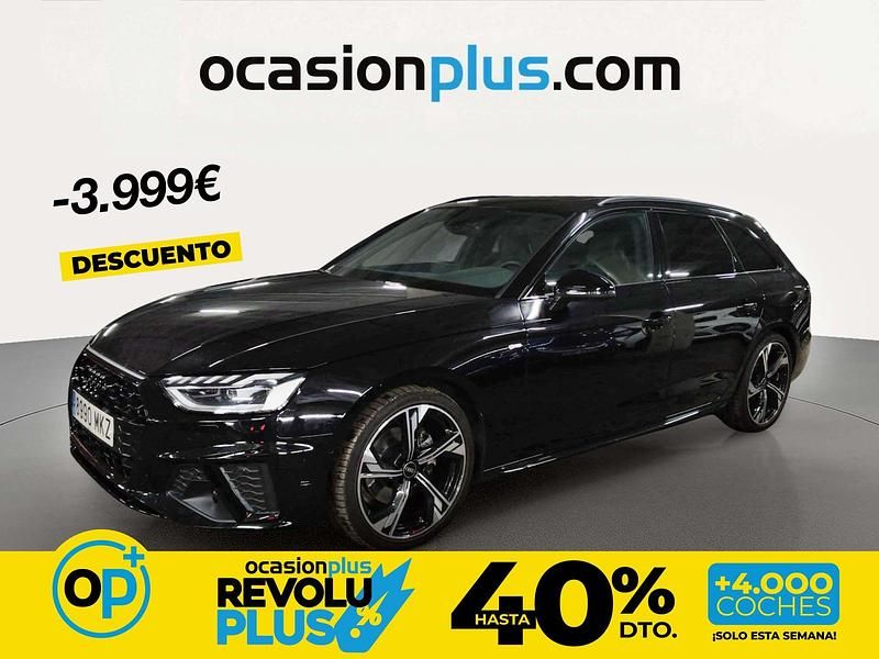 Usado Audi A4 S-Line 163 CV (119 kW) 2023 Negro Familiar