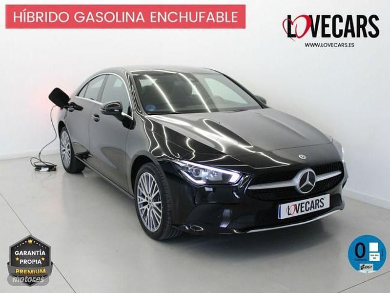 Negro Usado 2022 Mercedes CLA250e Advantage Berlina | 29.500 € (Super precio) - Imagen 1/3