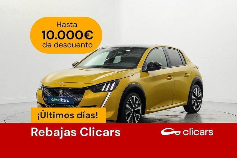 Amarillo Usado 2021 Peugeot 208 GT-line Utilitario | 15.490 € (Caro) - Imagen 1/4
