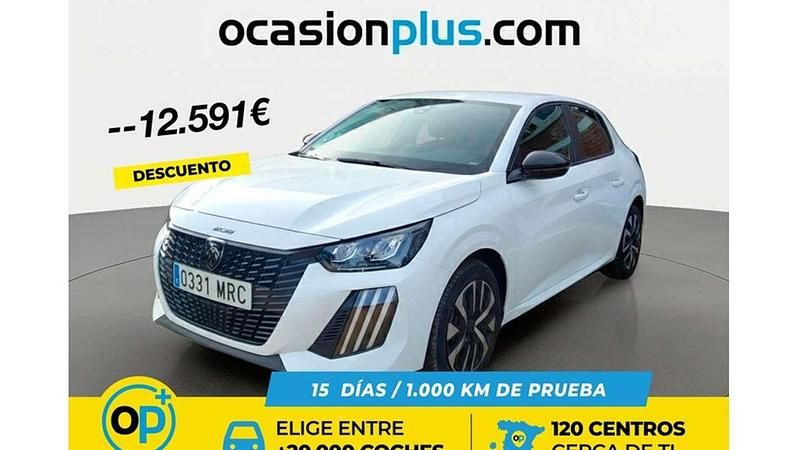 Usado Peugeot 208 Active 102 CV (75 kW) 2024 Blanco Utilitario