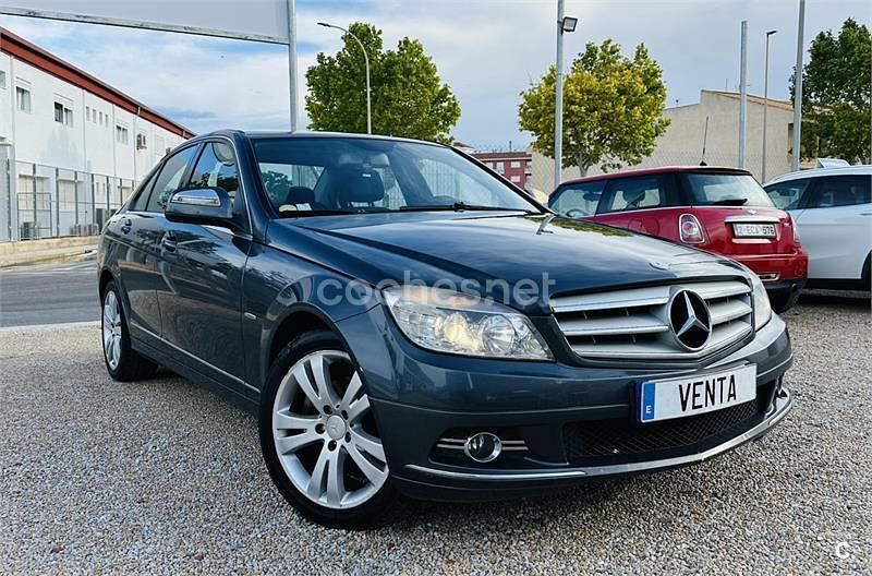 Gris / plata Usado 2008 Mercedes C220 Avantgarde Berlina | 6900 € (Buen precio) - Imagen 1/3