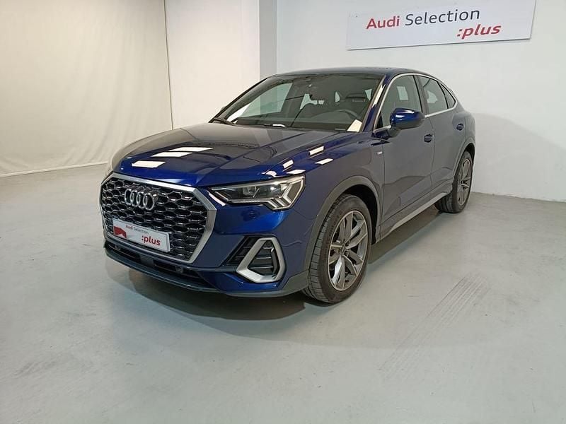 Azul Usado 2022 Audi Q3 Sportback S-Line SUV | 35.000 € (Buen precio) - Imagen 1/4