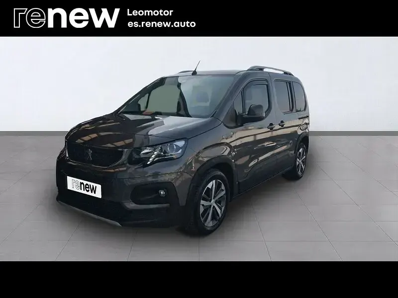 Usado Peugeot Rifter Allure 130 CV (95 kW) 2019 Gris Monovolumen