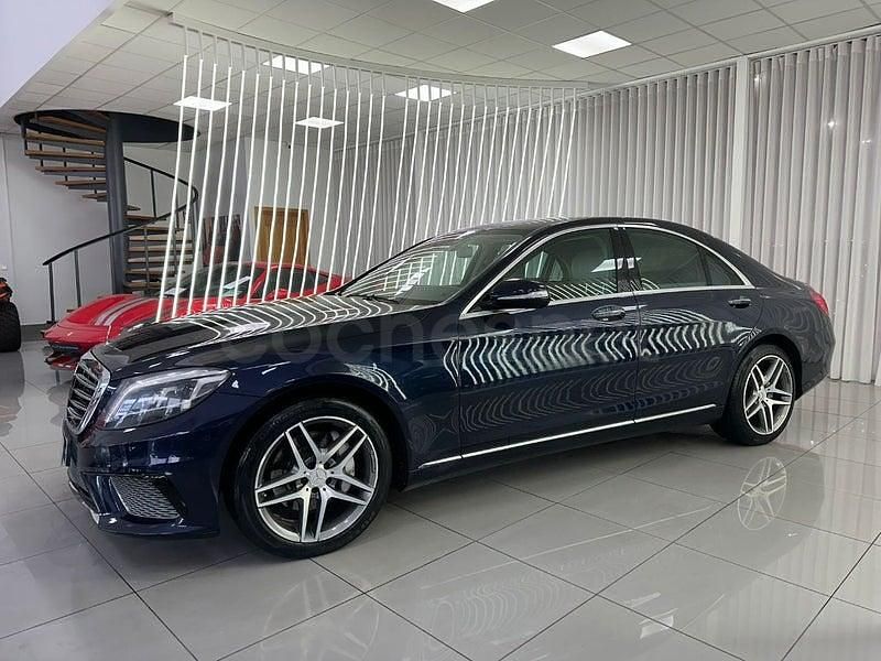 Usado Mercedes S350 258 CV (189 kW) 2015 Azul Berlina