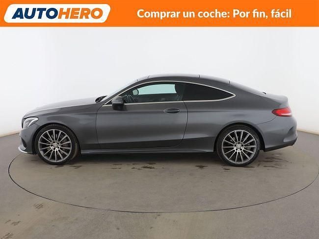 Usado Mercedes C250 AMG line 204 CV (150 kW) 2016 Gris Coupe