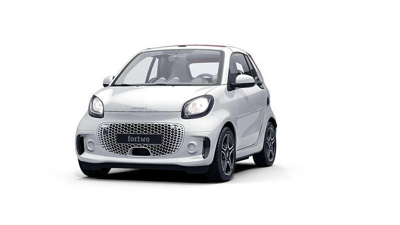 Blanco Usado 2021 Smart ForTwo Electric Drive Passion Descapotable | 16.500 € (Precio justo) - Imagen 1/4