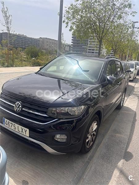 Usado VW T-Cross Advance 95 CV (69 kW) 2022 Negro SUV