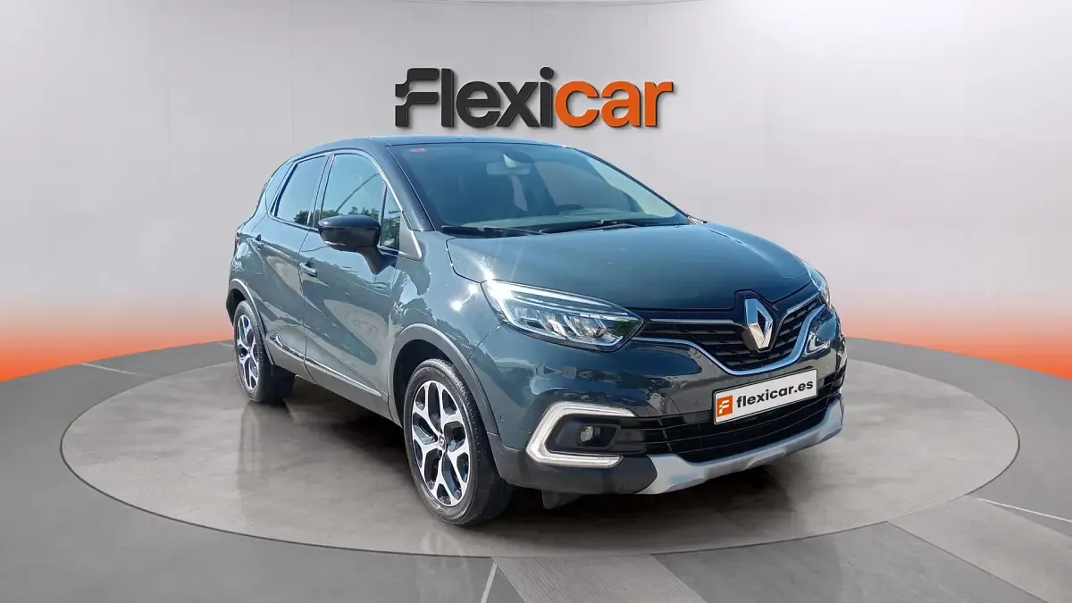 Usado Renault Captur Intens 131 CV (96 kW) 2019 Verde SUV