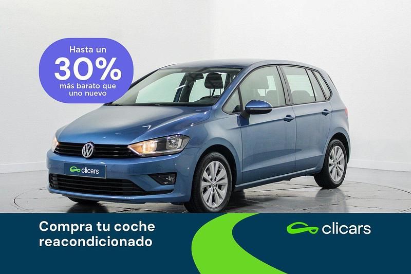 Azul Usado 2016 VW Golf Sportsvan Edition Monovolumen | 11.690 € (Precio justo) - Imagen 1/4