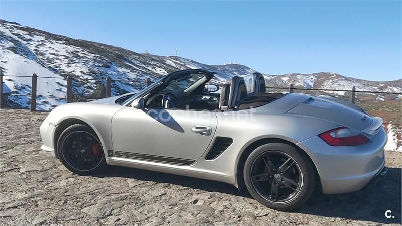 Usado Porsche Boxster 295 CV (216 kW) 2008 Gris / plata Descapotable