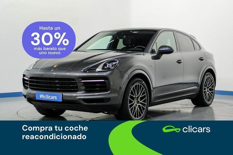 Gris Usado 2021 Porsche Cayenne SUV | 75.290 € (Precio justo) - Imagen 1/4