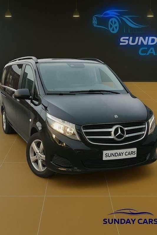 Usado Mercedes V220 Avantgarde 163 CV (119 kW) 2019 Negro Monovolumen