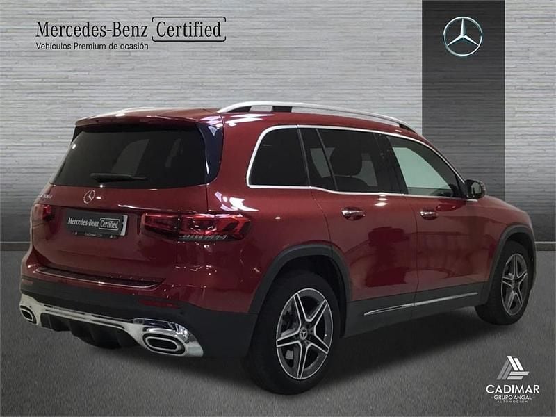 Usado Mercedes GLB200 150 CV (110 kW) 2021 Rojo SUV