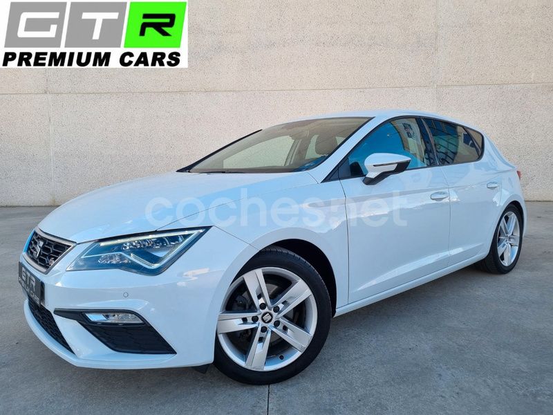 Blanco Usado 2018 Seat Leon FR Berlina | 16.990 € (Precio justo) - Imagen 1/4
