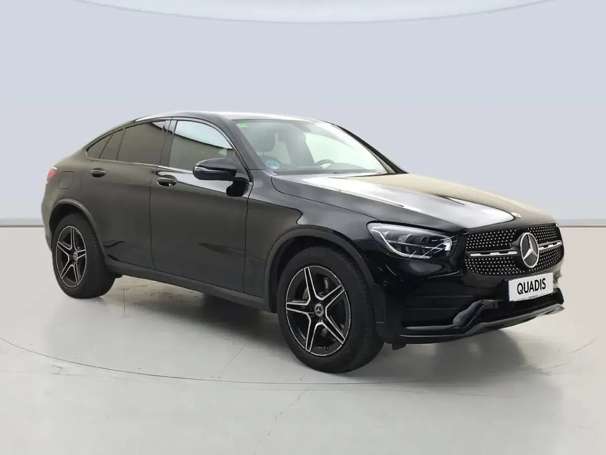 Usado Mercedes GLC220 194 CV (142 kW) 2022 Negro SUV