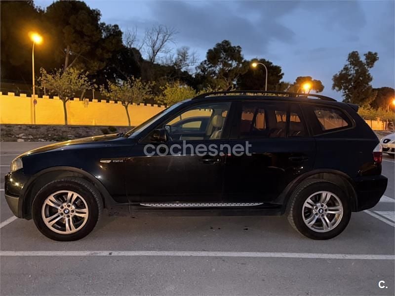 Usado BMW X3 150 CV (110 kW) 2008 Negro SUV