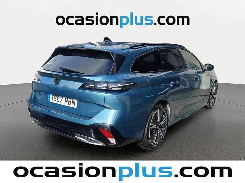 Usado Peugeot 308 GT 130 CV (95 kW) 2022 Azul Familiar