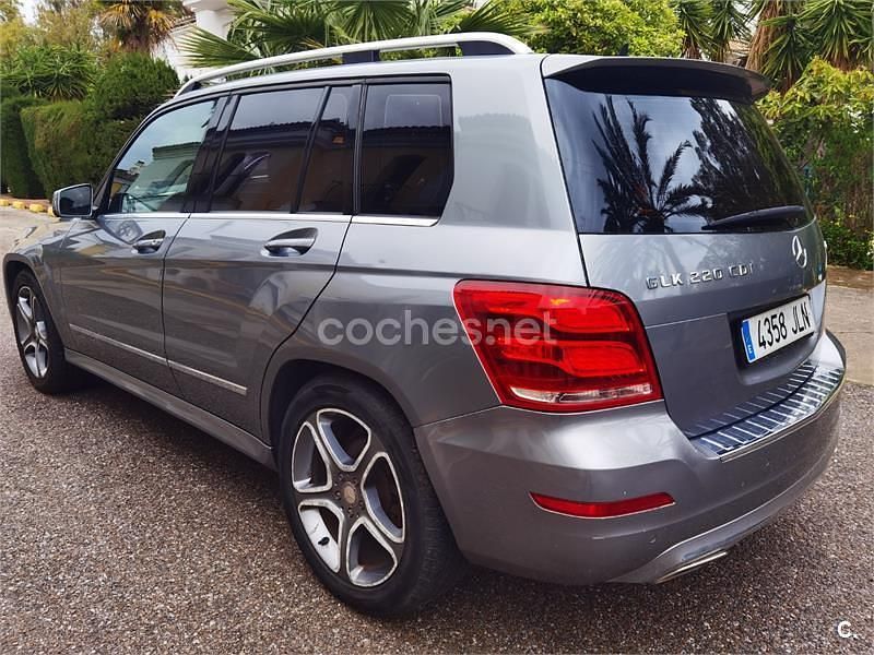 Usado Mercedes GLK220 170 CV (125 kW) 2014 Gris / plata SUV