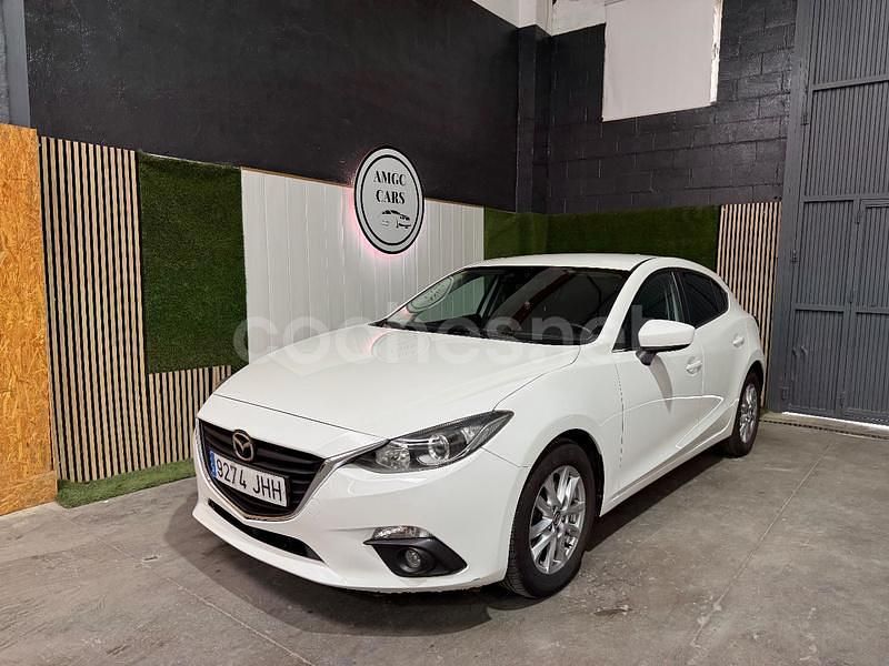 Blanco Usado 2015 Mazda 3 Style Berlina | 9500 € (Buen precio) - Imagen 1/4