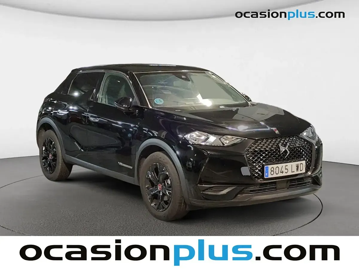 Usado DS Automobiles DS3 Crossback Performance 111 CV (81 kW) 2022 Negro SUV