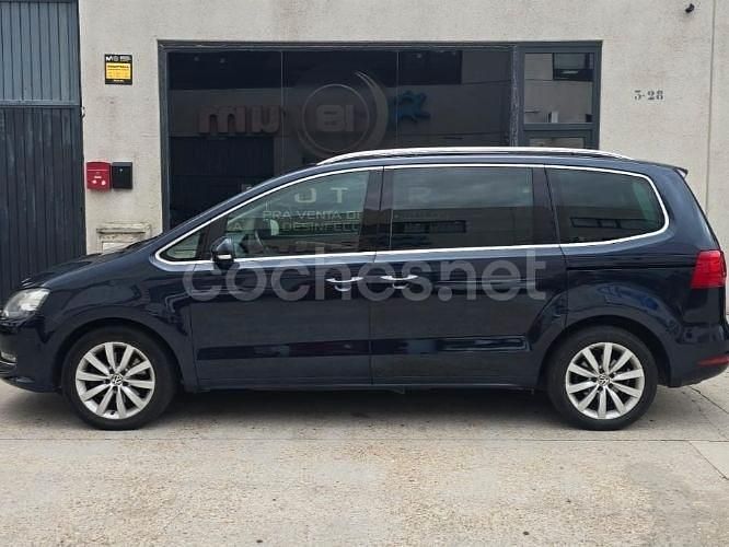 Azul Usado 2011 VW Sharan Sport Monovolumen | 8499 € (Precio justo) - Imagen 1/4
