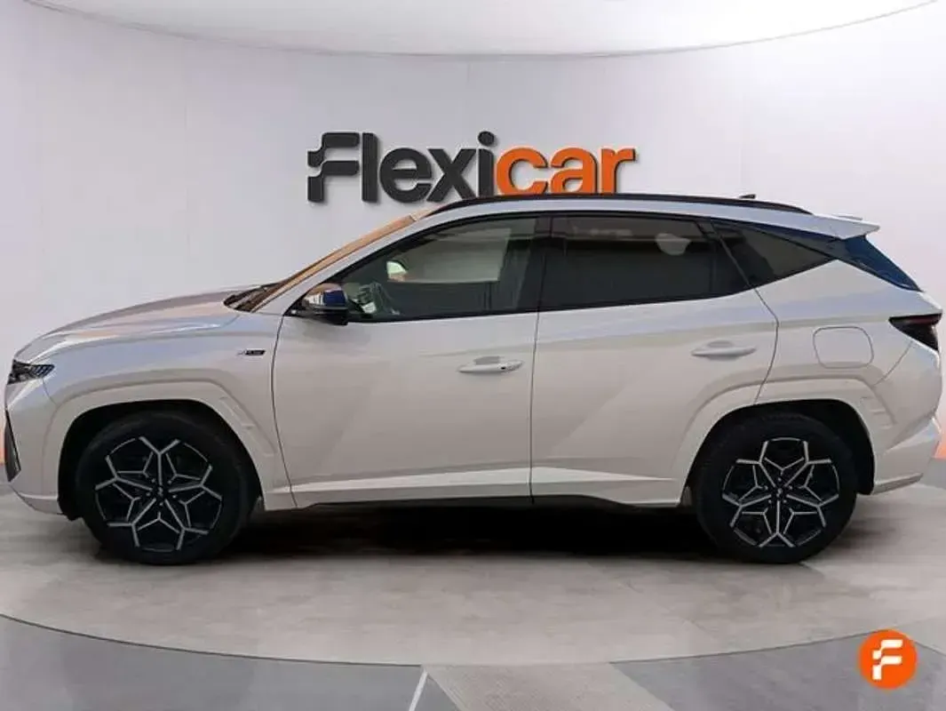 Usado Hyundai Tucson N Line 150 CV (110 kW) 2022 Blanco SUV