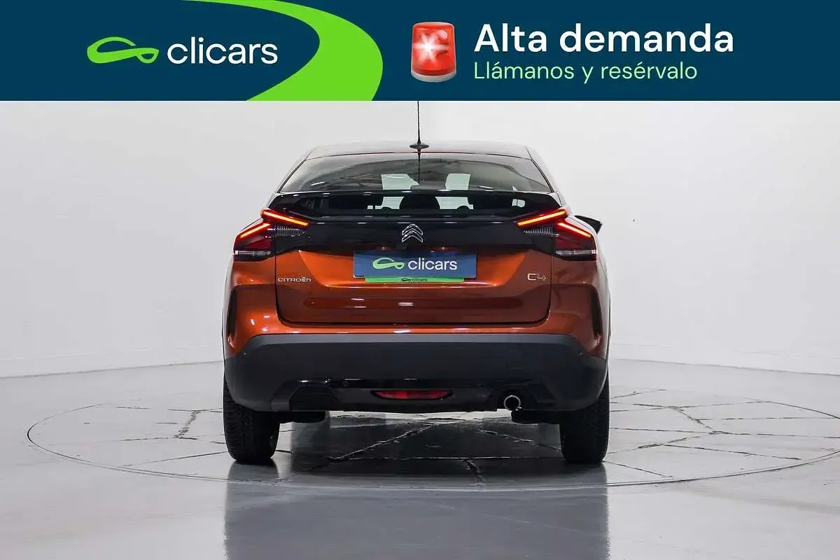 Usado Citroën C4 Feel 131 CV (96 kW) 2022 Naranja Utilitario