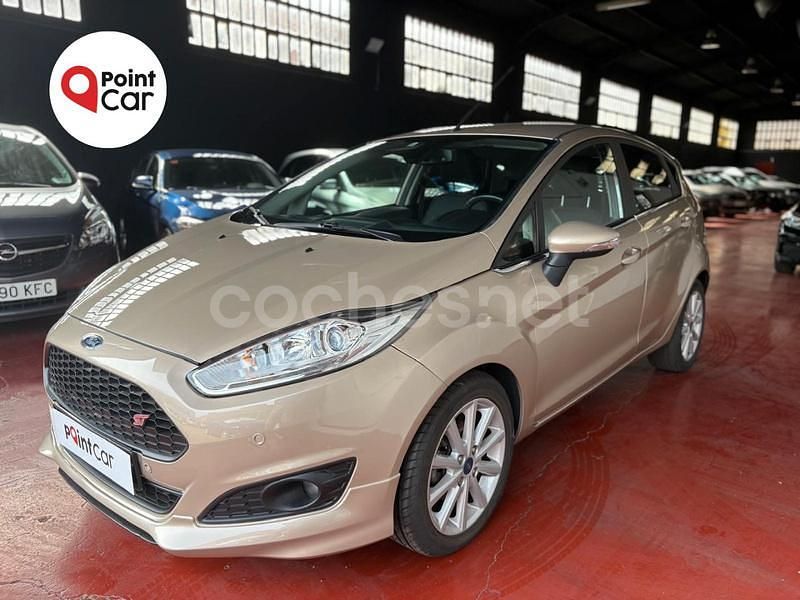 Beige Usado 2017 Ford Fiesta ST-Line Utilitario | 11.990 € (Precio justo) - Imagen 1/4