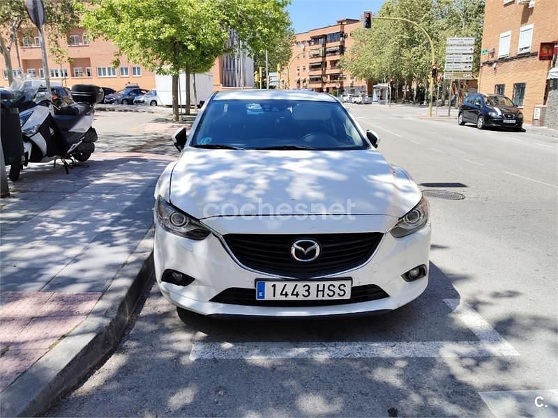 Usado Mazda 6 Style 129 CV (94 kW) 2013 Blanco Berlina
