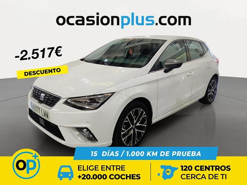 Usado Seat Ibiza XCELLENCE 110 CV (80 kW) 2022 Blanco Berlina