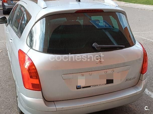 Usado Peugeot 308 SW Sport 110 CV (80 kW) 2010 Gris / plata Familiar