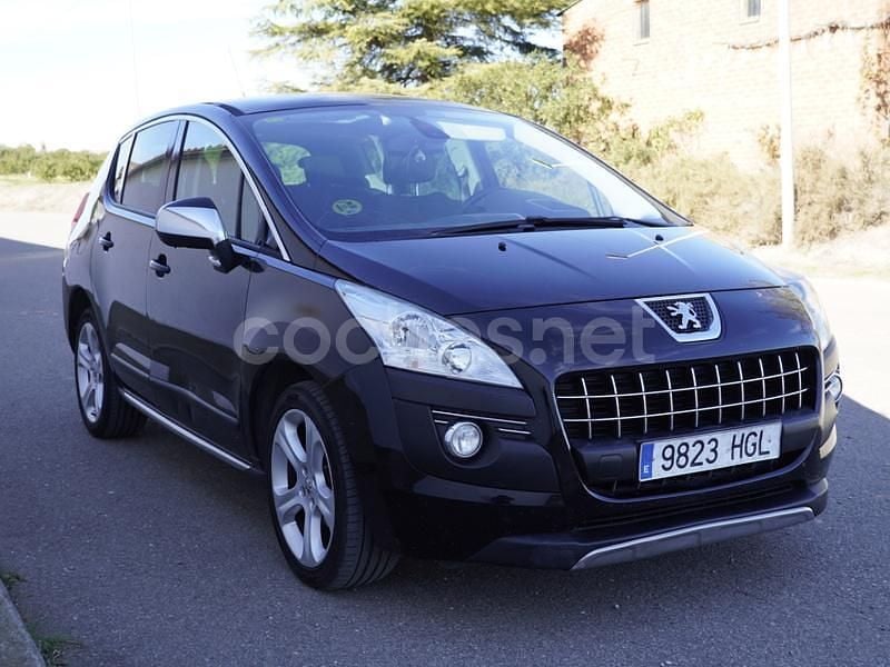 Usado Peugeot 3008 Premium 150 CV (110 kW) 2010 Negro Berlina