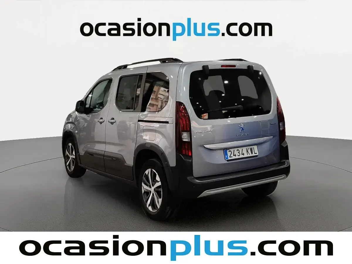 Usado Peugeot Rifter GT-line 110 CV (80 kW) 2019 Gris Monovolumen